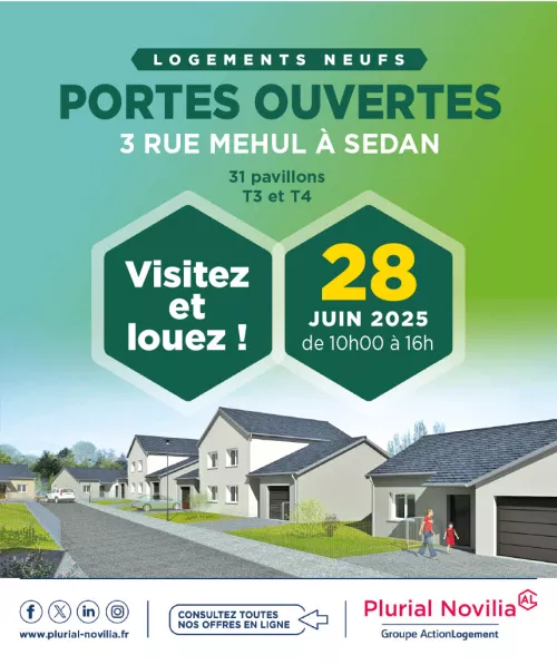 Journée Portes Ouvertes samedi 28 juin à Sedan ! 