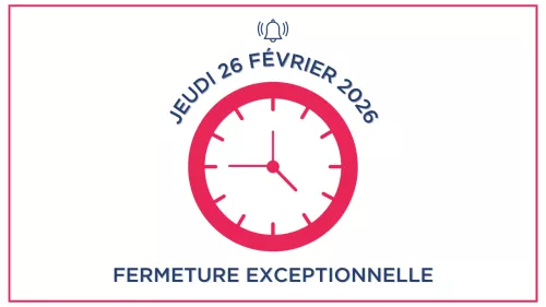 fermeture siège 17h jeudi 26 février