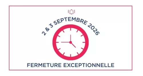 Fermeture exceptionnelle agence de Saint-Dizier 2 & 3 septembre 2026