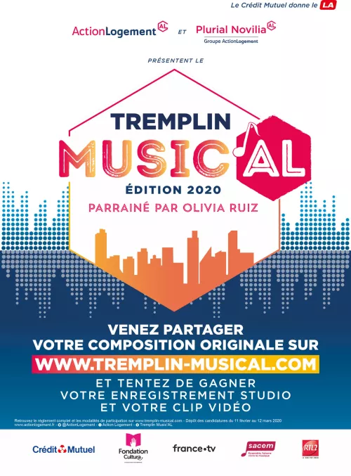 Tremplin Music'AL 2020 : les candidatures sont ouvertes ! 