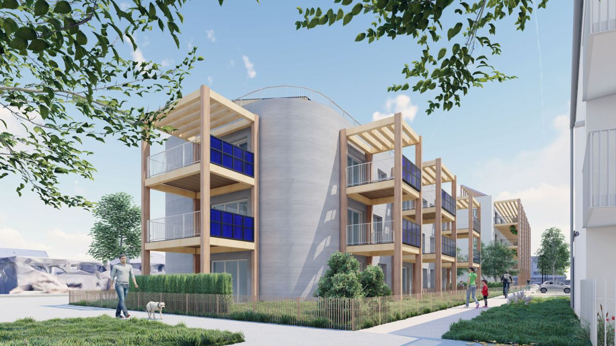 ViliaSprint² : 12 logements collectifs à haute performance énergétique en impression 3D in situ